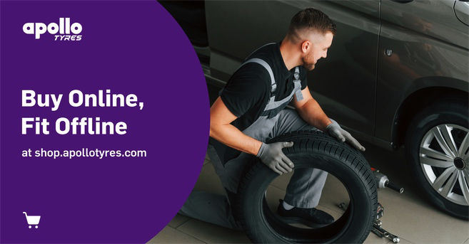 buy tyres online and get them fitted offline with apollo tyres
