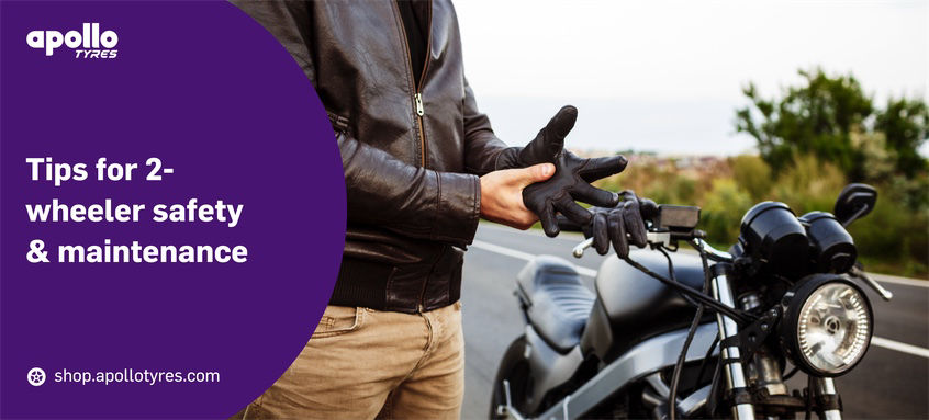 tips for motorcycle safety by apollo tyres